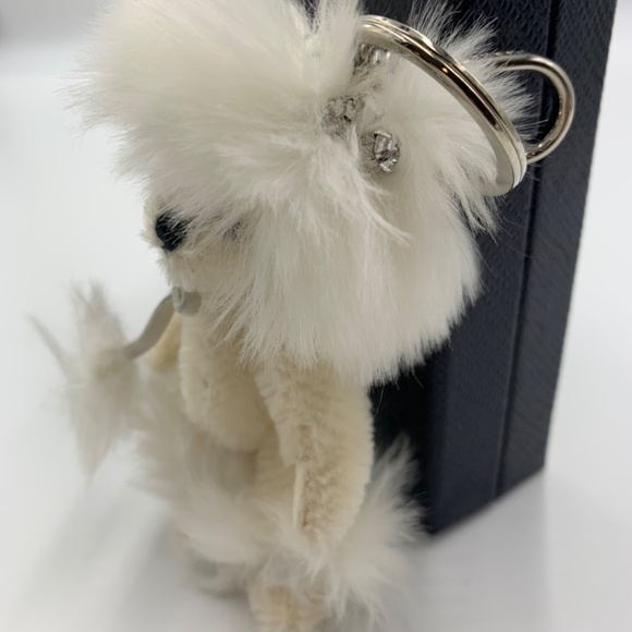PRADA Mohair Snow Queen Bear keyring/bag charm - Picture 6 of 8